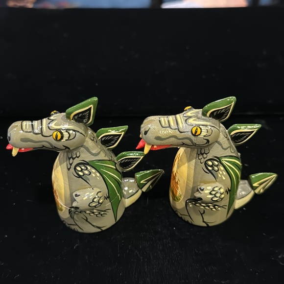 Two Identical Russian Dragon Nesting Boxes with Hatchlings.  One Dragon As-Is. - Picture 3 of 11